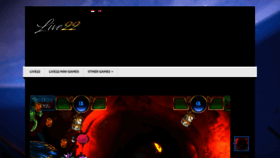 What Live22.online website looked like in 2019 (6 years ago)