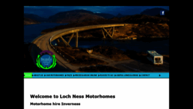 What Lochnessmotorhomes.scot website looked like in 2019 (5 years ago)