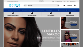 What Lentillesmaroc.ma website looked like in 2019 (4 years ago)