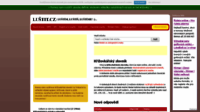 What Lustit.cz website looked like in 2019 (5 years ago)