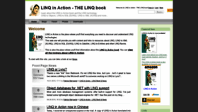 What Linqinaction.net website looked like in 2019 (4 years ago)