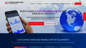 What Logicspice.com website looked like in 2019 (4 years ago)