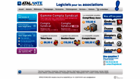 What Logiciel-association.com website looked like in 2019 (4 years ago)