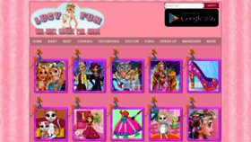 What Lucyfun.com website looked like in 2019 (4 years ago)