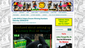 What Luckology.com website looked like in 2019 (4 years ago)