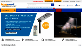 What Lightonline.com.au website looked like in 2019 (4 years ago)