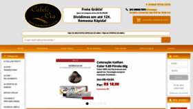 What Lojacabeloecia.com.br website looked like in 2019 (4 years ago)