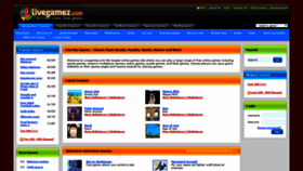 What Livegamez.com website looked like in 2019 (4 years ago)