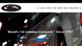 What Limobuses.com website looked like in 2019 (4 years ago)