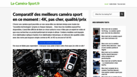 What La-camera-sport.fr website looked like in 2019 (4 years ago)