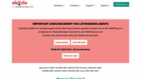 What Listingbook.com website looked like in 2019 (4 years ago)