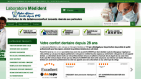 What Laboratoire-medident.fr website looked like in 2019 (4 years ago)
