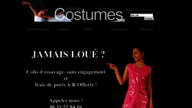What Locationcostumesdedanse.com website looked like in 2019 (4 years ago)