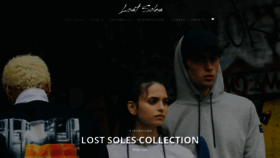 What Lostsoles.co.uk website looked like in 2019 (4 years ago)