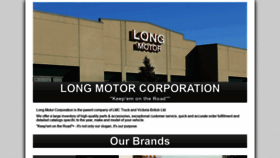What Longmotor.net website looked like in 2019 (4 years ago)