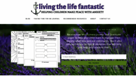 What Livingthelifefantastic.com website looked like in 2019 (4 years ago)