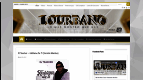 What Lourbano.com website looked like in 2019 (4 years ago)