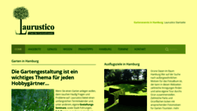 What Laurustico.de website looked like in 2019 (4 years ago)