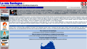 What Lamiasardegna.it website looked like in 2019 (4 years ago)