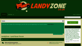 What Landyzone.co.uk website looked like in 2019 (4 years ago)