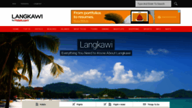 What Langkawi-info.com website looked like in 2019 (4 years ago)