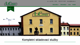 What Laconex.cz website looked like in 2019 (4 years ago)