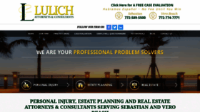 What Lulich.com website looked like in 2019 (4 years ago)