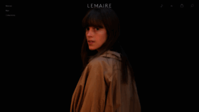 What Lemaire.fr website looked like in 2019 (4 years ago)