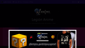 What Legionanime.xyz website looked like in 2019 (4 years ago)