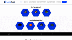 What Loansjagat.com website looked like in 2019 (5 years ago)