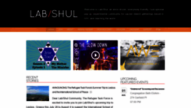 What Labshul.org website looked like in 2019 (4 years ago)