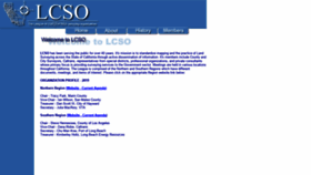 What Lcso.com website looked like in 2019 (4 years ago)