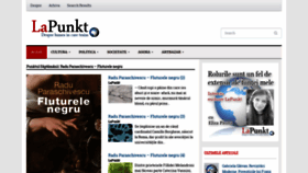 What Lapunkt.ro website looked like in 2019 (4 years ago)