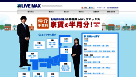 What Livemax.net website looked like in 2019 (4 years ago)