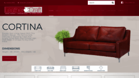 What Leathercraftfurniture.ca website looked like in 2019 (4 years ago)