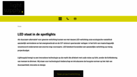 What Ledsupplyeurope.nl website looked like in 2019 (4 years ago)