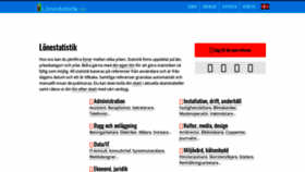 What Lonestatistik.se website looked like in 2019 (4 years ago)