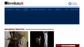 What Lsveikata.lt website looked like in 2019 (5 years ago)