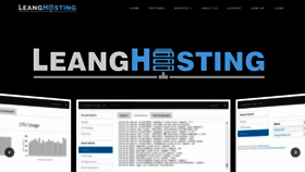 What Leanghosting.com website looked like in 2019 (4 years ago)