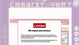 What Lunion.fr website looked like in 2019 (4 years ago)