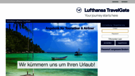 What Lufthansa-reisemarkt.de website looked like in 2019 (4 years ago)
