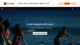 What Lexisenglish.com website looked like in 2019 (4 years ago)