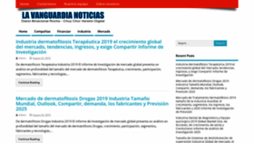 What Lavanguardianoticias.com website looked like in 2019 (4 years ago)