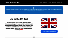 What Lifeintheuktestweb.co.uk website looked like in 2019 (4 years ago)