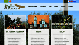 What Lapoianaoliodoliva.it website looked like in 2019 (4 years ago)