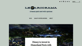 What Leparcorama.com website looked like in 2019 (4 years ago)