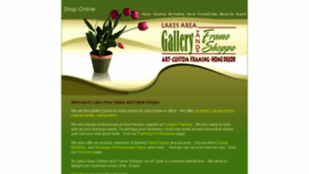 What Lakesareagallery.com website looked like in 2019 (4 years ago)