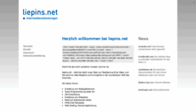 What Liepins.net website looked like in 2019 (4 years ago)