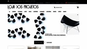 What Lojadosprojetos.com website looked like in 2019 (4 years ago)