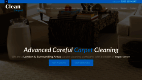 What Londoncleancarpet.co.uk website looked like in 2019 (4 years ago)